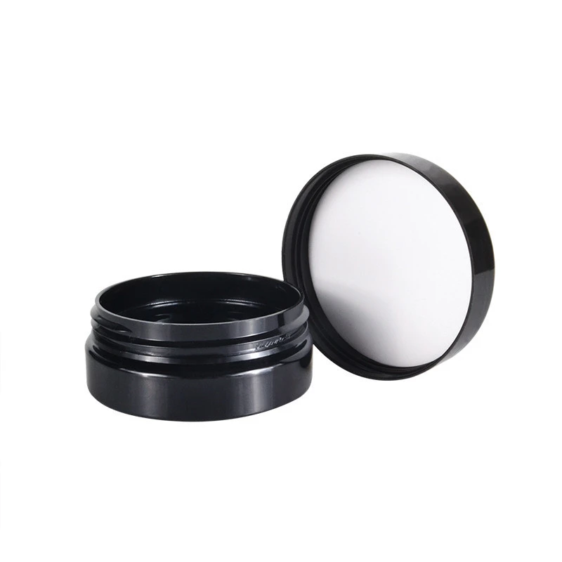 Painting color private label 4oz 8oz cream jar 30ml 50ml 100ml 300ml 500ml Plastic Cosmetic Jars with lid