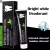 Pasta dental blanqueadora whitening crema dental carbon barata cleansing charcoal toothpaste