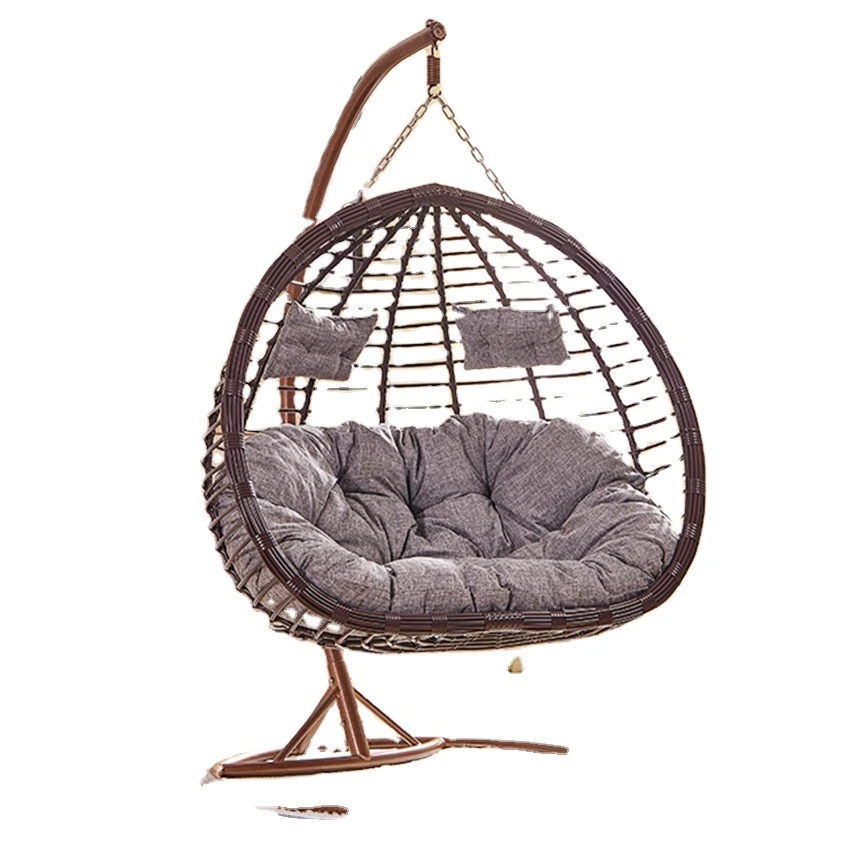 Patio Rttan/Wicker Furniture Egg Shape Swing Chair/ Garden Hanging Chairs