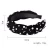 Import Pearl Bow Knotted Vintage Headband for Women with Elastic Hair Hoops Hair Accessories from China
