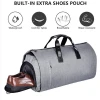 personalised Garment Bag Large Duffel Suit Travel Bag Flight clothes cover with shoe bag for Men Women