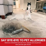 Pet Hair Remover Dog Cat Hair Remover Lint Cleaner Pro Fur Removal Tool Portable Carpet Scraper