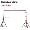 Photographic equipment Photography lighting accessories Photo Studio Backdrop Support System 2.8*3m Background Stand
