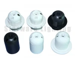 Plain Black Plastic E27 Lamps Holder Light Bulb Lamp Socket Base for Wall Lamp,Pendant Lights