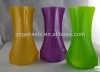 plastic foldable flower vase folding PET vases