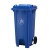Import Plastic waste bin outdoor large 240-liter residential area with thick foot pedal with LID classification of sanitation bins from China