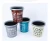 Import plastic waste bins, household trash can, office trash can plastic garbage bin with lid from China