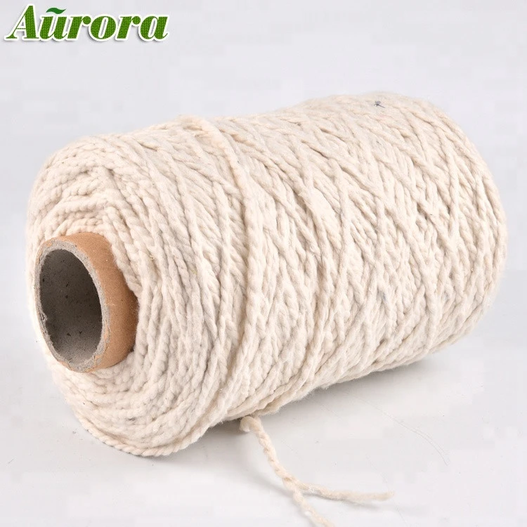 Polyester blended best selling color dust recycling cotton mop yarn