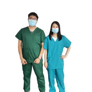 Polyester cotton Wholesale hospital uniformes medicos