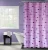 Import Polyester Fabric Shower Curtain Bathroom Products /colorful fabric shower curtains/luxury fabric shower curtains from China