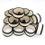 Import Pool ball cleaner rings 57.2mm 16pcs wool round ring woolen pads for billiard ball cleaner machine from China