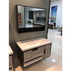 Popular hotel modern bathroom cabinet furniture