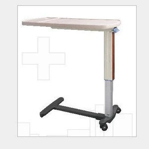Portable Adjustable Medical Over Bed Hospital Dining Table