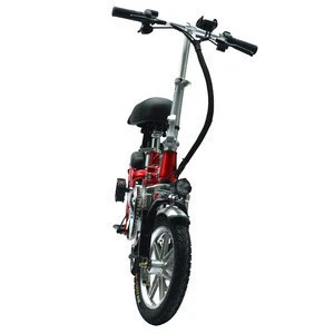 Portable Aluminum Alloy Electric Bicycle Battery City Bike 14 Inch 48v