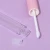 Import Portable and Practical 10ml Pink Lip Gloss Plastic Bottle with Transparent Lid Powder Mouth Lip Glaze Plastic Bottle from China