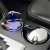 Import Portable Car Cigarette Ashtray Auto Smokeless Tobacco Tray Car Travel LED Blue Light Air Vent Cup Holder from China