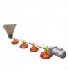 Poultry Chain Feeding Live Chicken Poultry Feed Line Linear Feeder Chicken