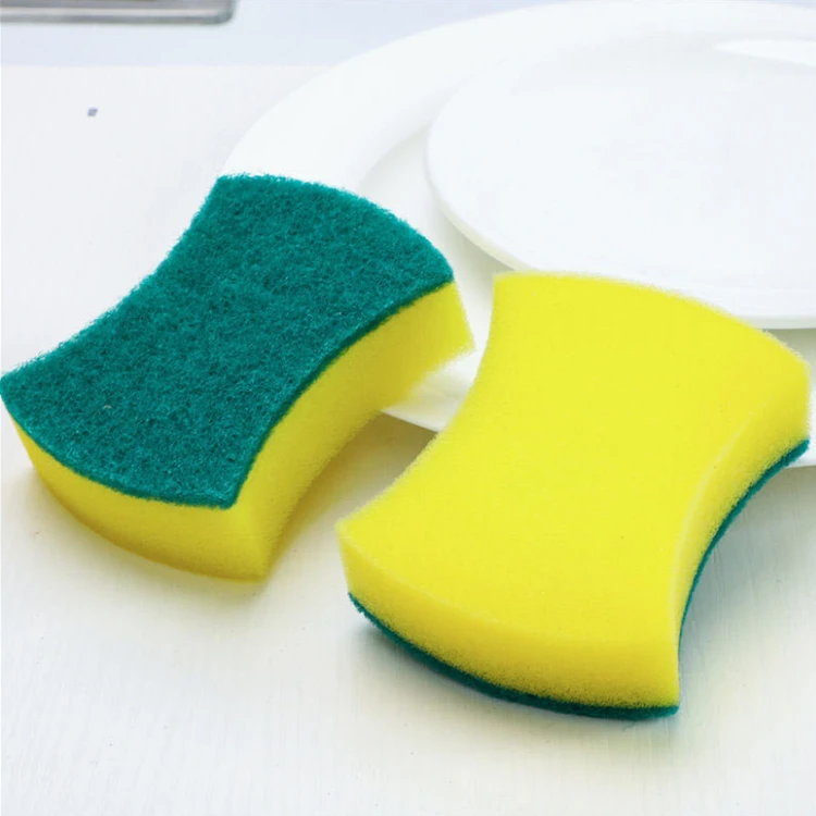 Powerful decontamination cleaning sponge household scouring pad soft sponge