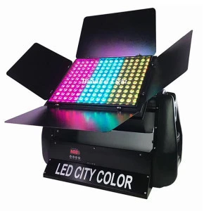 Powerful waterproof outdoor 180*3w rgb dmx 3in1 led city color wall washer light