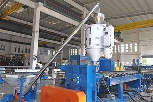 PP Hollow Profile Sheet Extrusion Line , Plastic Hollow Board Making  Machine, Used For Corrugated Sheets
