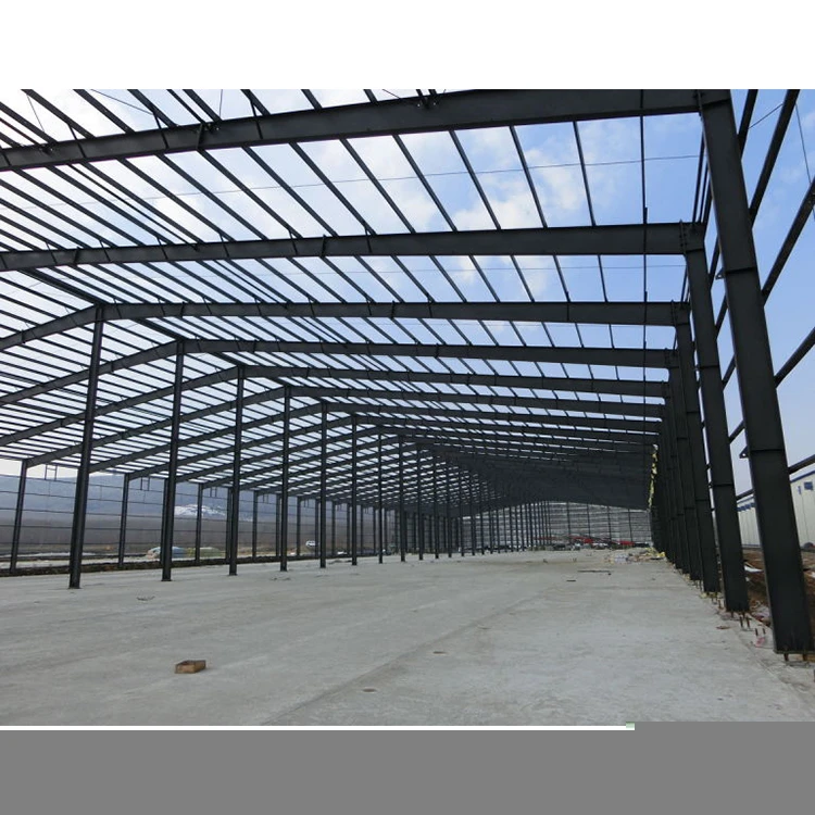 Pre-fabricated steel structure framed workshop warehouse
