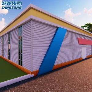Prefabricated Factory Hall Fabricated Structure Workshop/sandwich Panel Steel Warehouse
