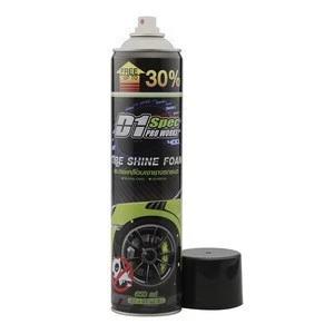 Premium Spray Tire Coating Shine Foam For Car Care 650ml
