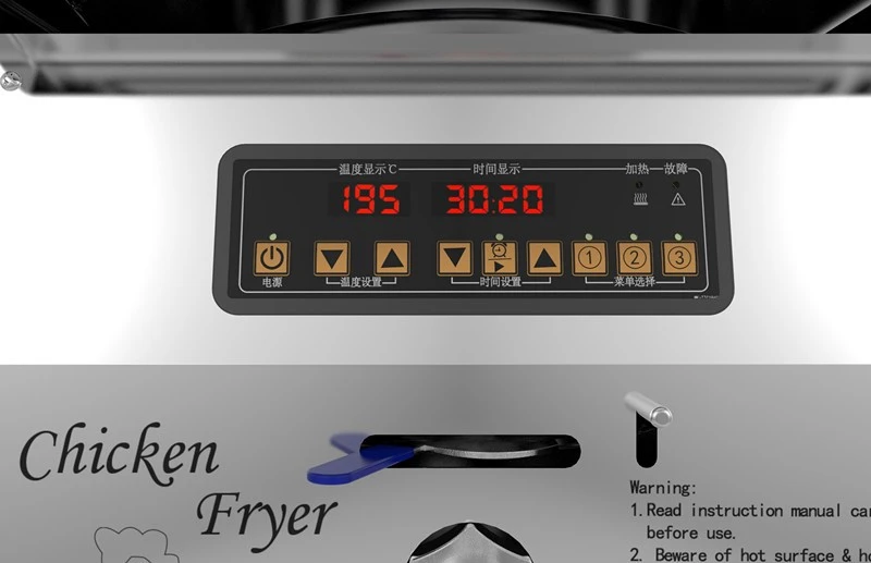 Pressure Fryer  Broaster Chicken Machine Pressure Fryer Gas With Oil Filter Pump Gas KFC Deep Fryer