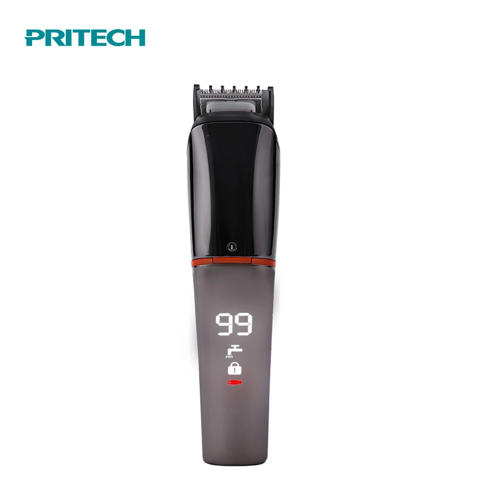 PRITECH Rechargeable Professional Electric Men Custom 6 in 1 Grooming Kit Fast Charge Hair Trimmer