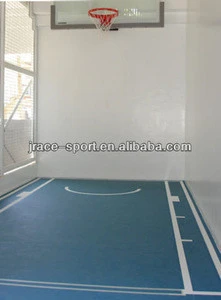 private indoor basketball court by SPU materials