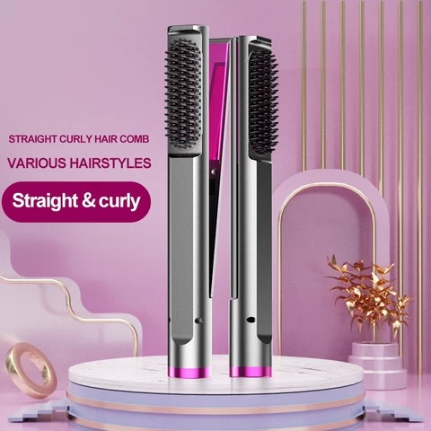 Private Label Best nano titanium Hair Straightener flat iron Wholesale hair curler straightener