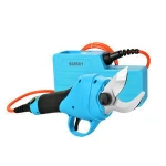 Professional 25mm Electric Fruit Pruner grape scissors pruning shears wooden handle battery