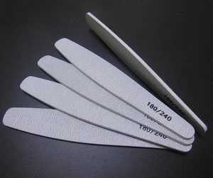 Professional High Quality Japan Sandpaper Nail Files Custom Double Side Disposable Nail Files 100/180