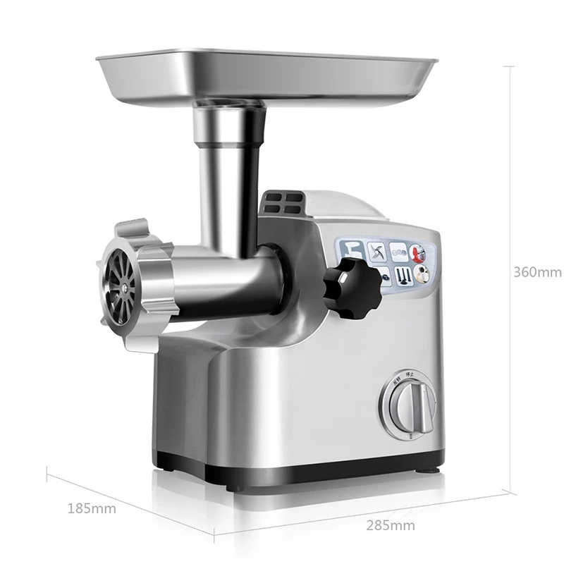 Professional Home Use Polished Stainless Steel Meat Mincer Electric Meat Grinder
