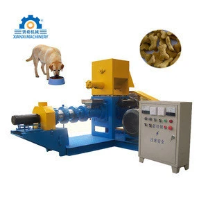 Professional screw food extruder pet food processing machine for sale