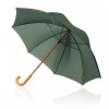 promotional classical manual open wooden umbrella