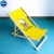 Import Promotional custom LOGO printed wooden folding beach chair from China