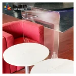 protection partition plexiglass sheet barrier desktop plastic sneeze guard social distancing protective shield
