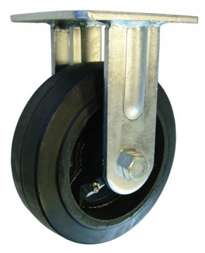 PU Material Furniture Industry Casters Wheel  For Chrome Stocking Cart