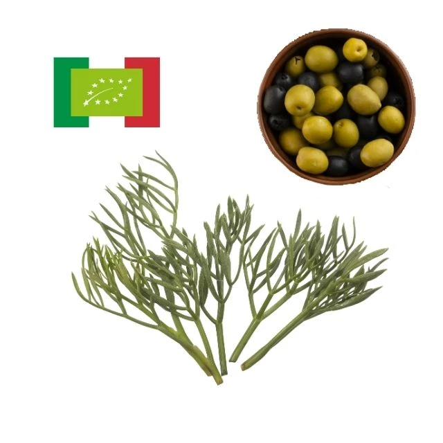 Pure Organic Olive Oil Extra Virgin Sea Fennel Bottle 250 ml