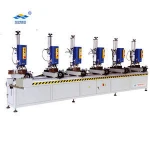 PVC aluminum prilfile multi head drilling machine drill hole