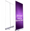 PVC Banner Roll Up, Aluminium Alloy Stand Display Retractable Banner