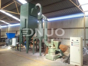 PVC products recycling and crushing machine