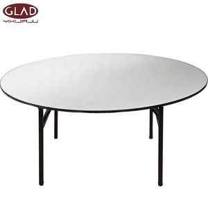 PVCFoldable Round Folding Dining Restaur,Wedding and  Hotel Table