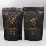Quality Plastic Stand Up Pouch Bean Tea Snack Food Kraft For Roasted Beans Drip Coffee Bag Packing