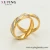 Import R-123 Xuping free shipping wholesale fashion ladies finger gold ring design and ring set from China