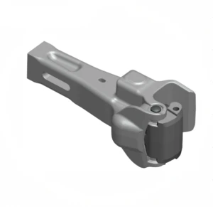 Railway vehicle coupler for train spare parts