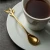 Import rainbow tea coffee spoon and cake fork fruit fork set with leaf design from China