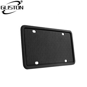 Randalfy Best Price Black Licence Plate Covers License Plate Frame Auto Licenses Plate Covers Holder