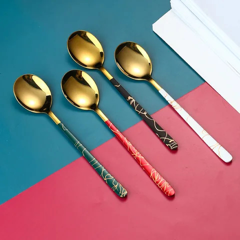 Ready to ship Food grade SUS304  small size Stainless steel spoon